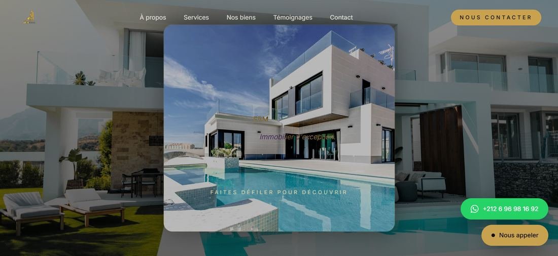 EBM Immo — immobilier haut de gamme, Maroc